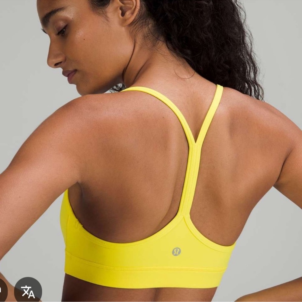 NWT Lululemon Flow Y Wrap Front High Neck Bra